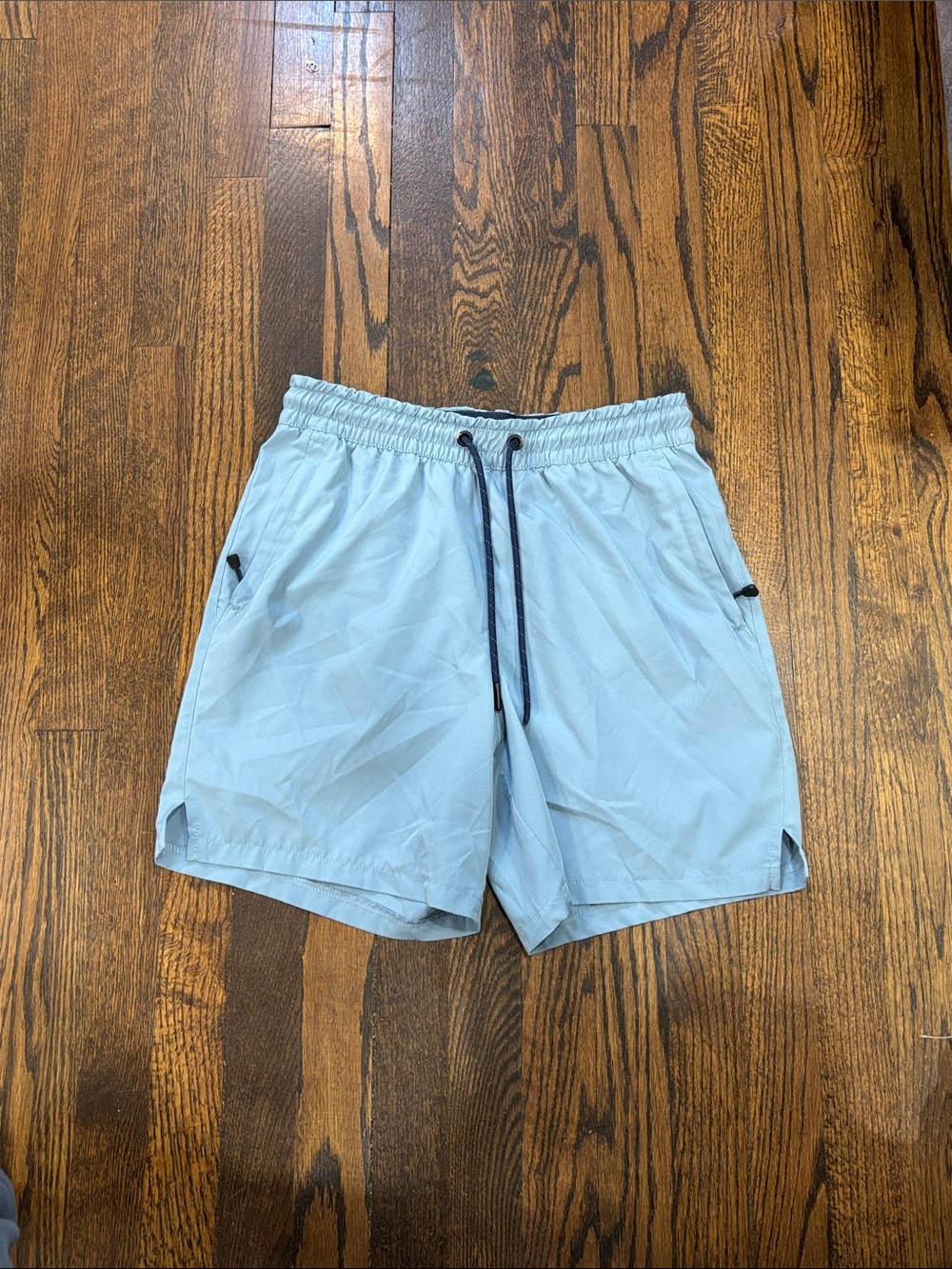 Motion Light Blue Men's Athletic Drawstring Shorts size S